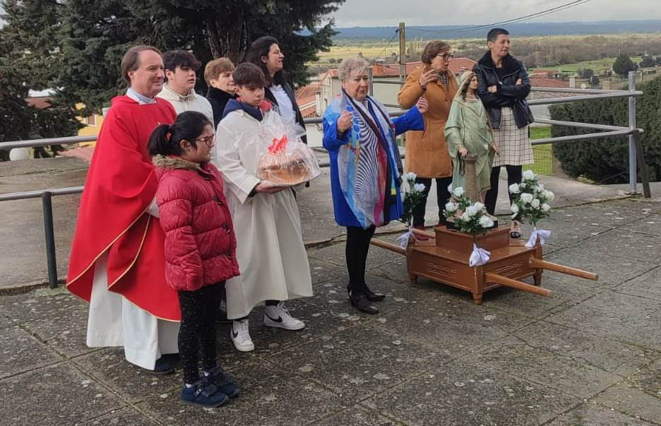 Ituero de Azaba honra a Santa Bárbara