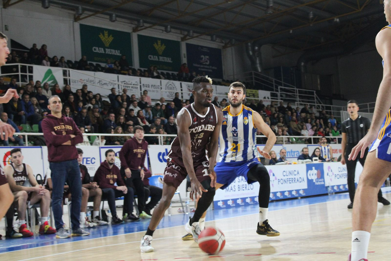 Bright Mensah, del CB Tormes, MVP de la última jornada de LEB Plata