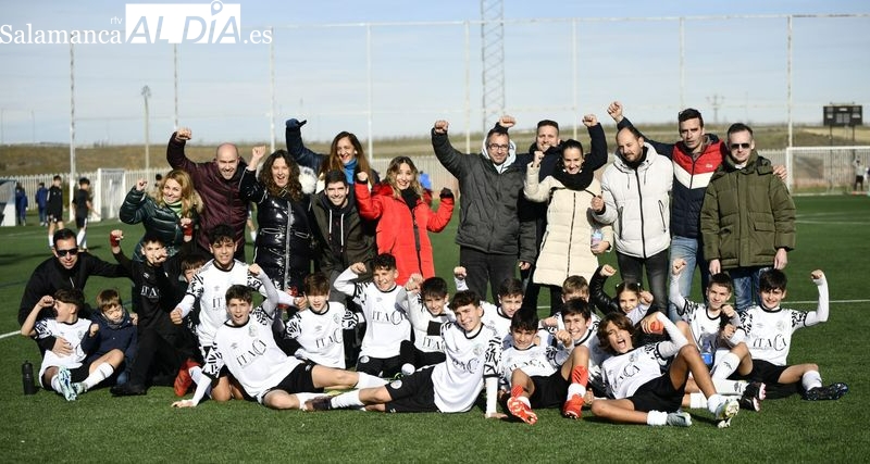 Así ha sido la despedida al 2022 en el fútbol base salmantino