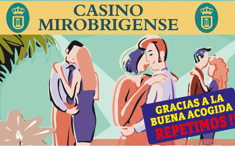 Cena amenizada y bailes de los años 60 y 70 en el Casino mirobrigense