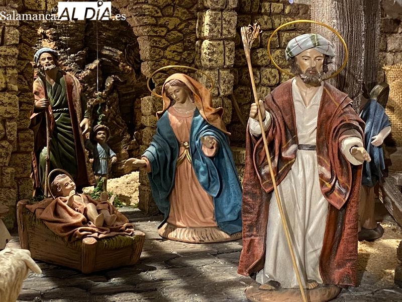 El Belén de 130 figuras que ocupa 25 metros cuadrados