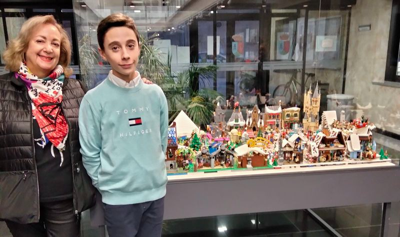 La localidad salmantina que sorprende en su Ayuntamiento con un Belén de piezas de Lego