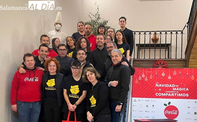 Coca-Cola reparte en Salamanca más de 450 comidas a familias vulnerables