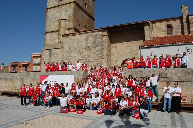 Más de 1.700 personas voluntarias impulsan la labor de Cruz Roja en Salamanca