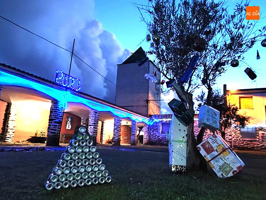 El Arrabal de San Sebastián se viste por completo de Navidad gracias a su Asociación de Vecinos