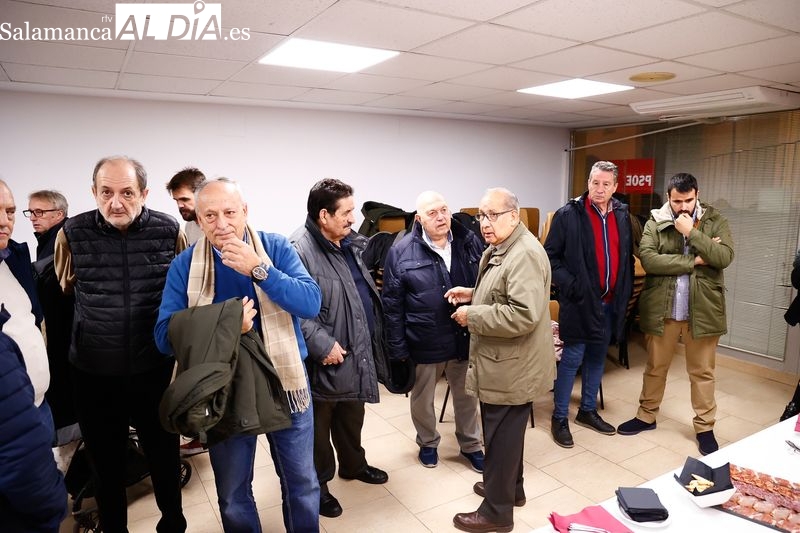 Encuentro navideño de los socialistas de la capital salmantina