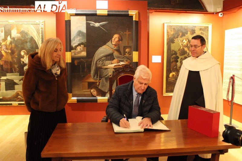 El Duque de Alba visita la villa ducal