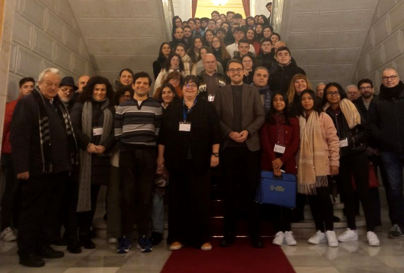 Los científicos del futuro visitan el Ayuntamiento de Salamanca