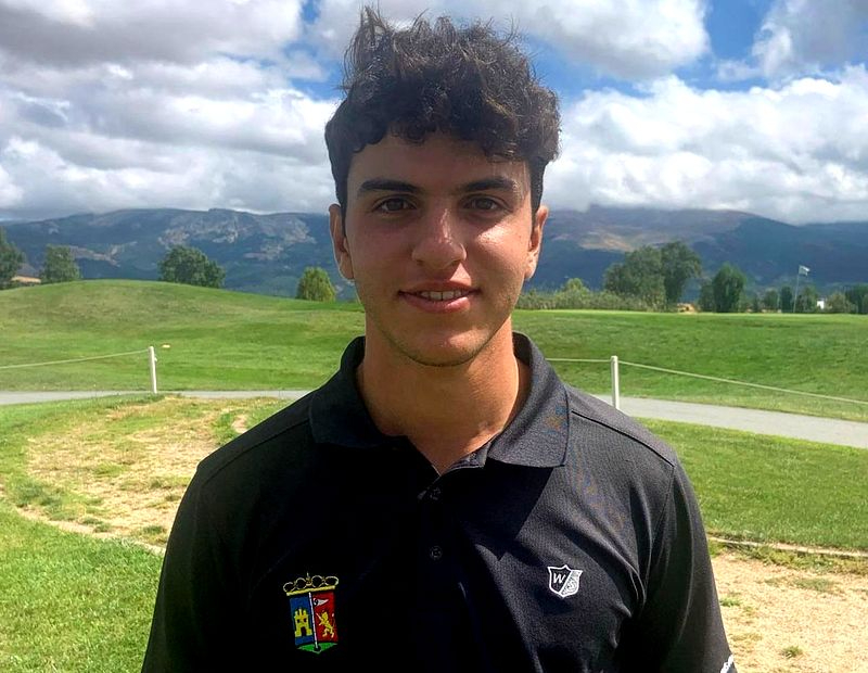 El salmantino que crece en el ranking español de golf de categoría absoluta