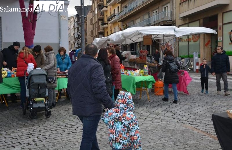 Llega a Salamanca el mercadillo en el que no hace falta dinero
