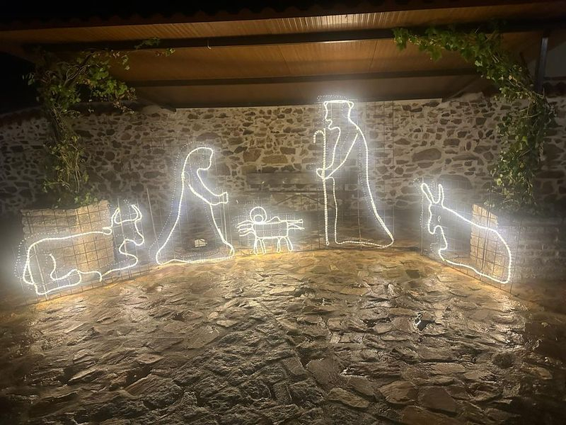 La Navidad ya se instala en Galinduste