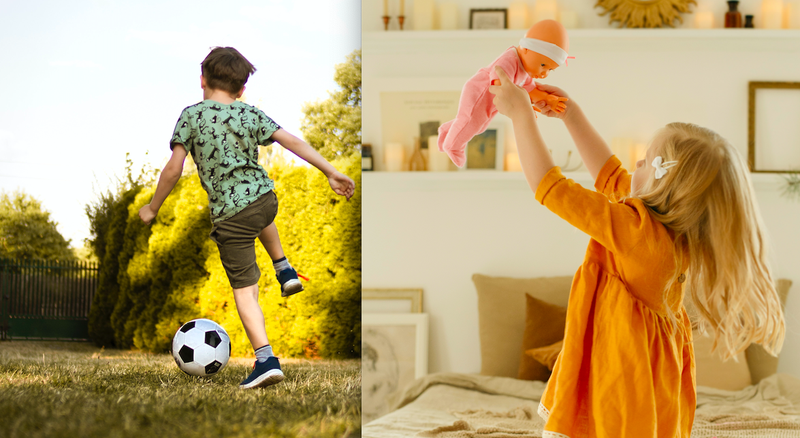 Adiós al azul para niños y rosa para niñas: fin a la publicidad sexista en juguetes