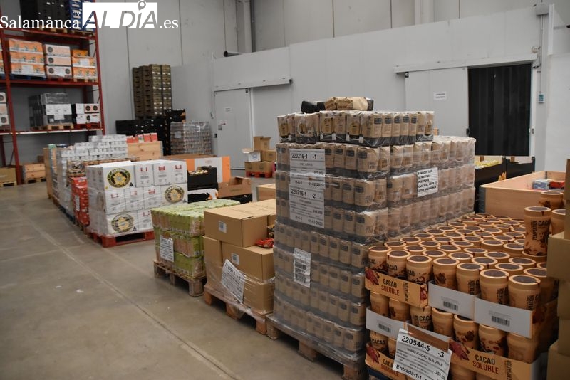 Las necesidades de Salamanca están aumentando, explican desde el Banco de Alimentos