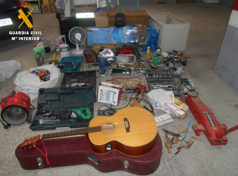 Cazados en Salamanca los ladrones que habían desvalijado tres viviendas en Ávila