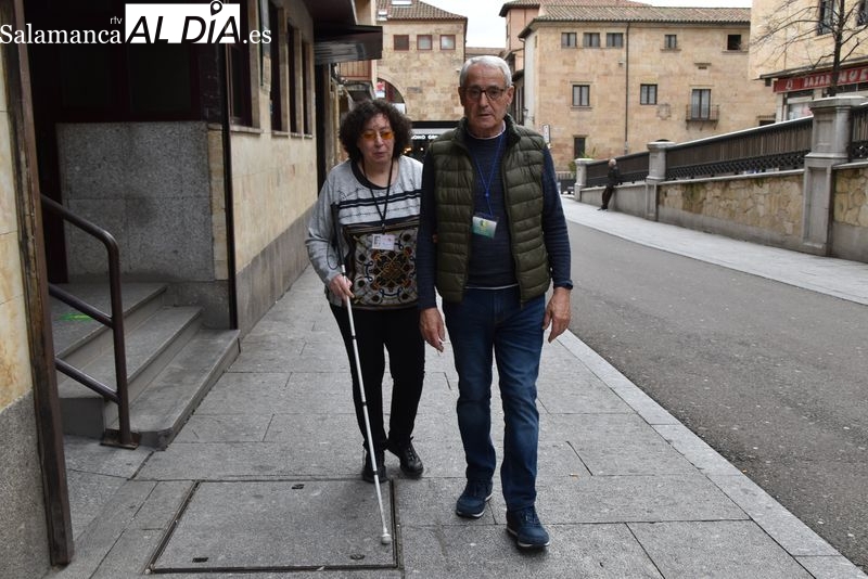 La historia de Isabel: voluntaria y afiliada a la ONCE