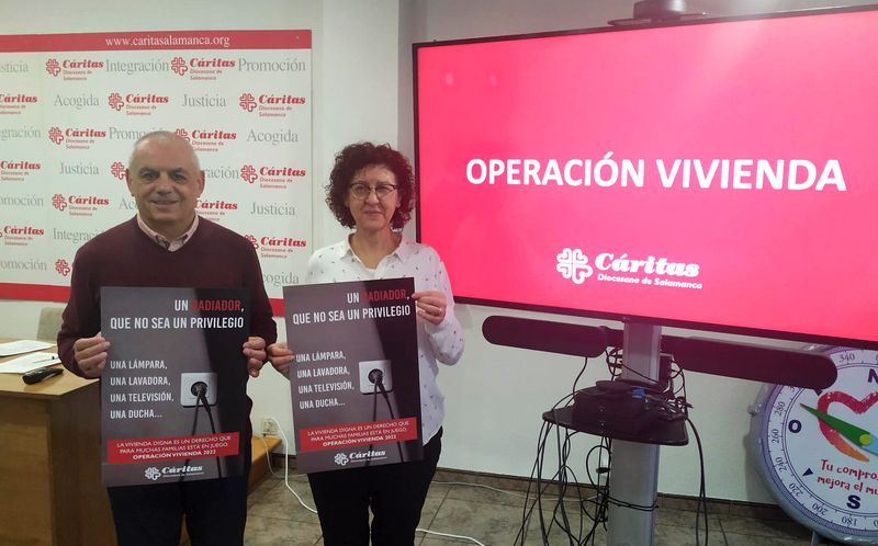 Cáritas ayudó en términos de vivienda a más de 1.800 familias hasta noviembre de 2022