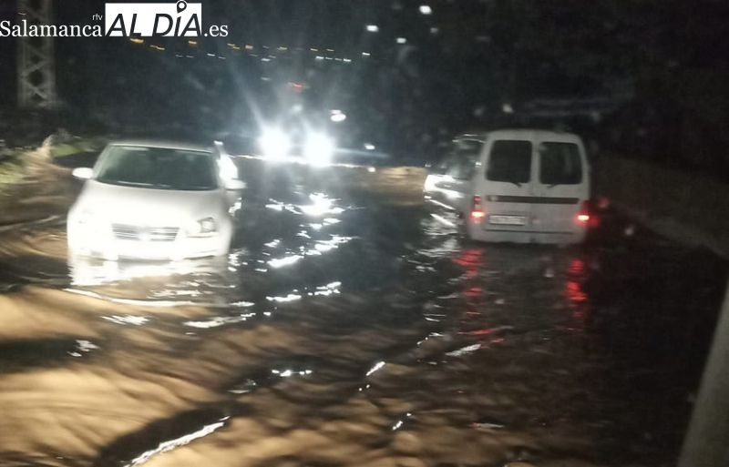 Carreteras cortadas, coches atrapados o inundaciones: así ha afectado ‘Efrain’ a Salamanca