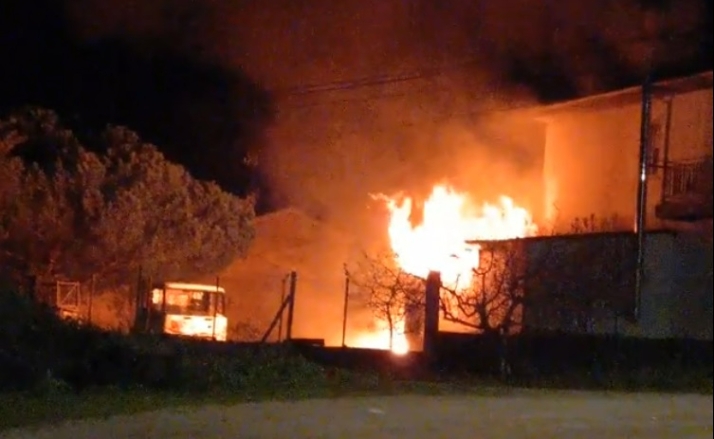 Registrado un incendio en Fuentes de Oñoro