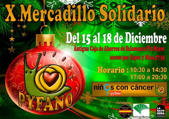 Pyfano recupera su Mercadillo Solidario Navideño