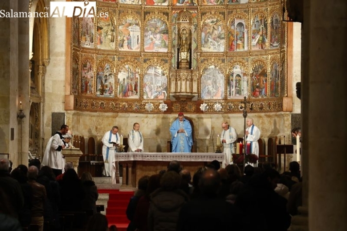 La Catedral Vieja de Salamanca celebra la Fiesta de la Inmaculada Concepción