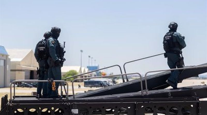 Detectan un tercer paquete sospechoso en la base aérea de Torrejón de Ardoz