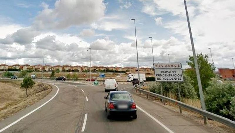 Salamanca cuenta con un punto negro en sus carreteras