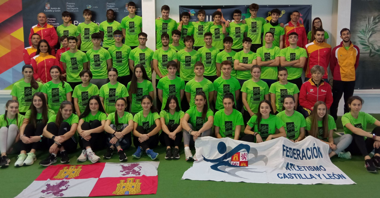 Varios salmantinos, citados para la concentración de atletismo de Castilla y León por el nuevo año