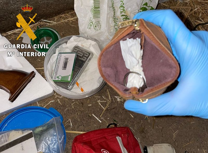 El extraño caso de la droga que preparaban para su venta en una explotación ganadera salmantina