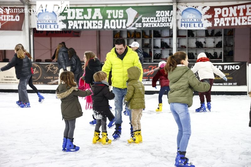 Últimos días para disfrutar de la pista de hielo