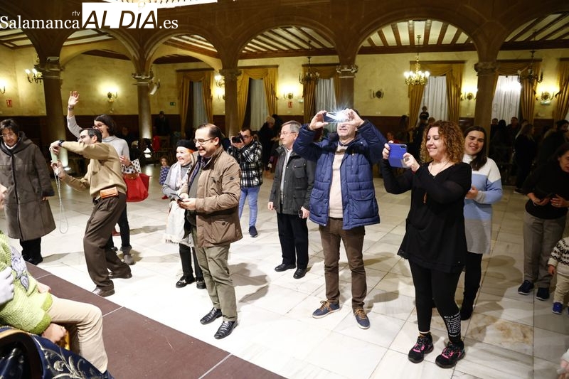 Los Reyes Magos visitan el Casino de Salamanca