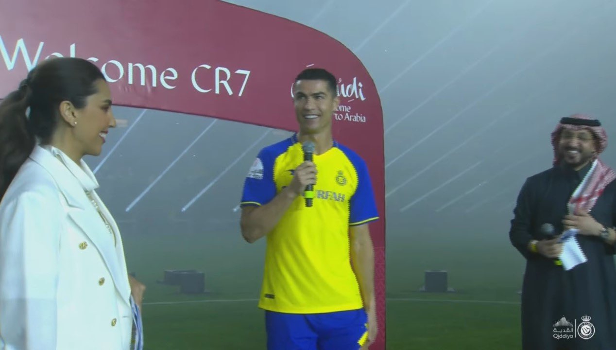 ¡Locura en Arabia Saudí por Cristiano Ronaldo!: más de 30.000 personas no se pierden la presentación