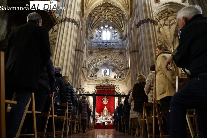 Despedida al papa emérito Benedicto XVI en Salamanca