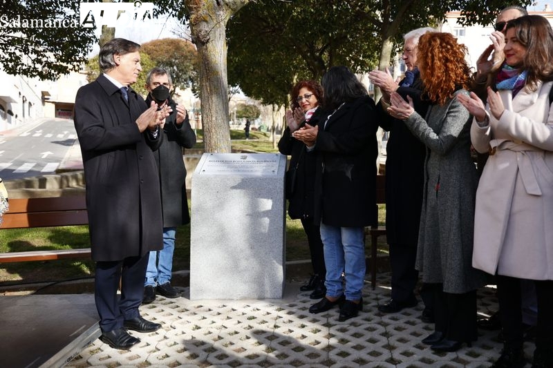 El sacerdote Jesús García Rodríguez ya tiene su bulevar en Pizarrales