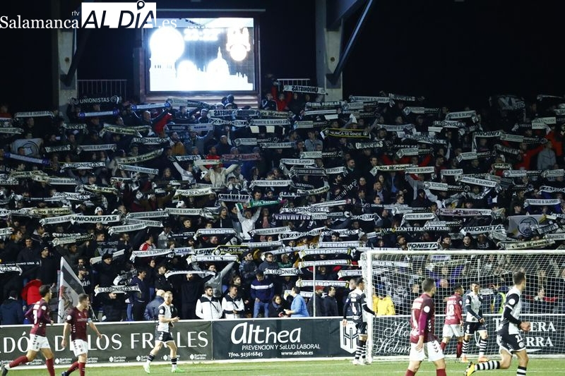 Unionistas consigue su mejor entrada de la temporada en un Reina Sofía entregado
