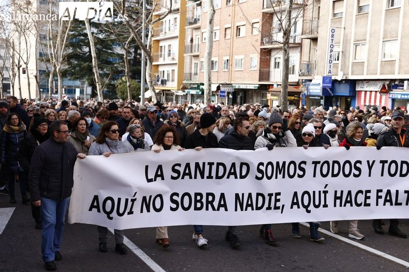 Salamanca clama por una mejor Sanidad pública
