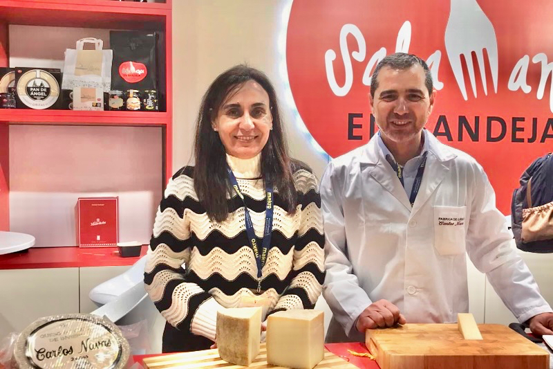La empresa peñarandina Carlos Navas presenta sus quesos en Madrid Fusión