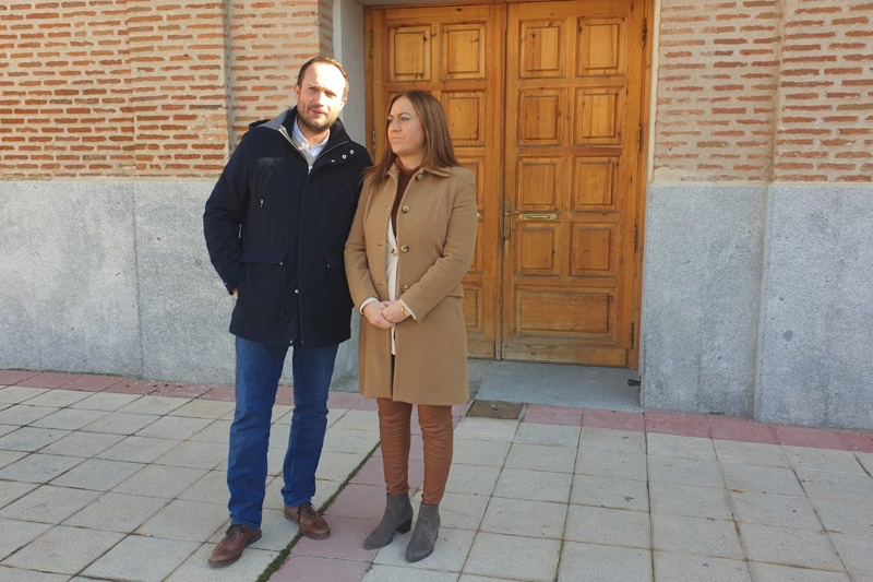 Virgina Barcones visita Cantalapiedra para conocer los proyectos incluidos en los Fondos del Gobierno de España
