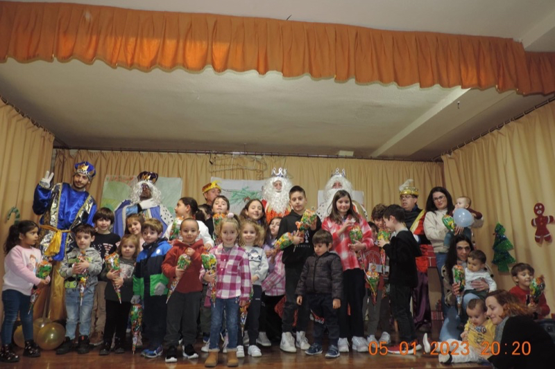 Aldearrubia se vuelca con los Reyes Magos