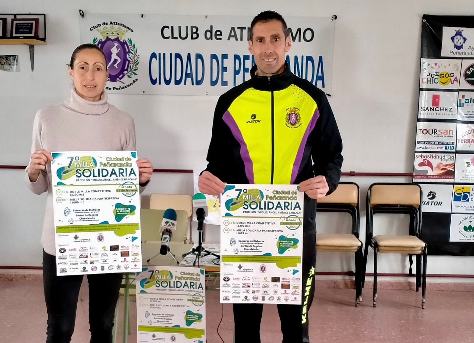 Deporte en familia, competición y ambiente festivo protagonizaran la VII Milla Solidaria Ciudad de Peñaranda