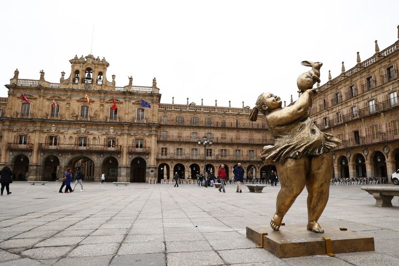 ‘El conejo de la esperanza llega a Salamanca
