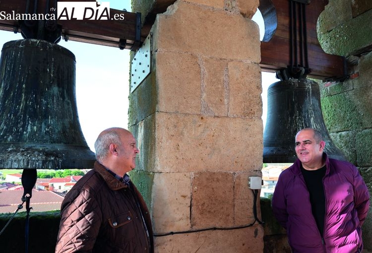 Así trabajan los campaneros de Calzada de Valdunciel, un toque que ya es Patrimonio de la Humanidad