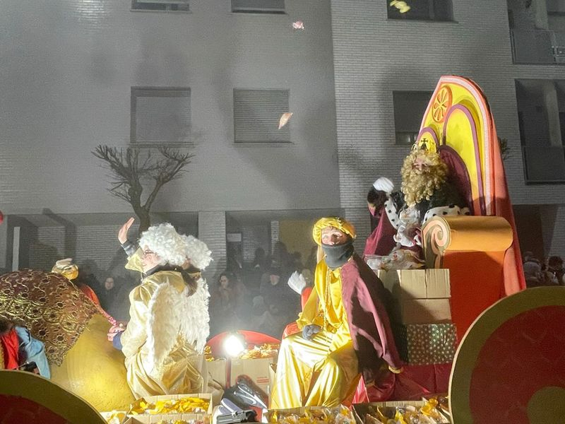 Carbajosa disfruta de la magia de los Reyes Mayos