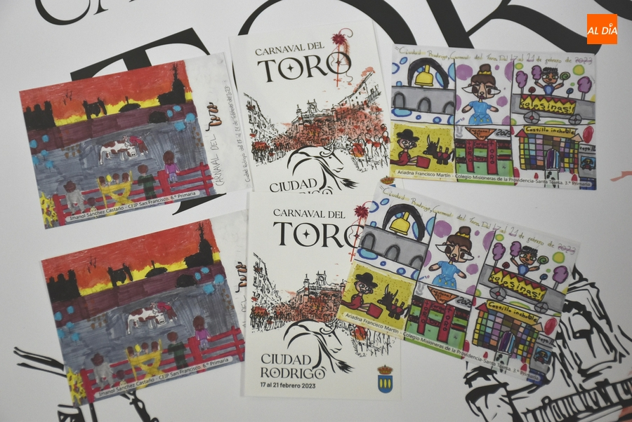 Disponibles las pegatinas del cartel anunciador y de los dibujos ganadores del Concurso Infantil