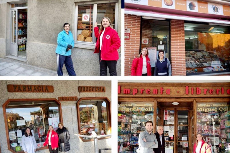 Ocho negocios de Peñaranda se unen a la Red de Establecimientos Amigables con las personas mayores de Cruz Roja