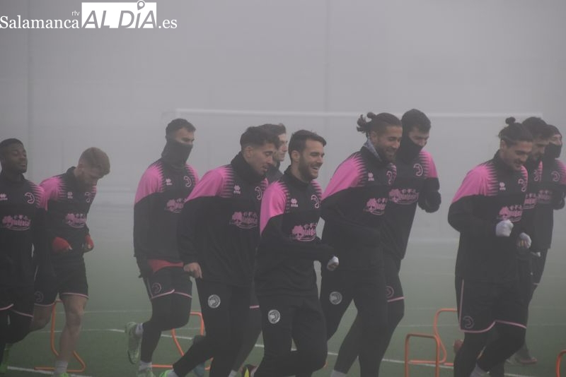 La niebla marca el primer entrenamiento de 2023 para Unionistas