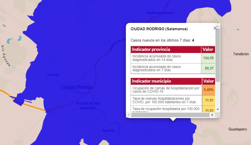 Continúa el relevo de localidades con casos manteniéndose las bajas cifras