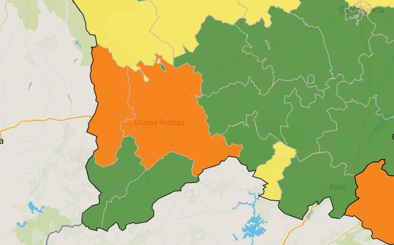El verde vuelve a recuperar terreno en la comarca de Ciudad Rodrigo