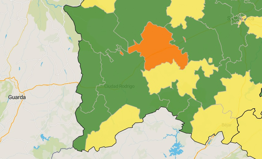 El conjunto de las 7 zonas marca la cifra semanal más baja de casos desde octubre de 2021