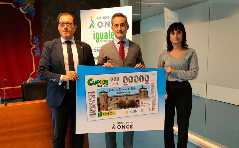 La ONCE promocionará Béjar en su cupón del 23 de enero