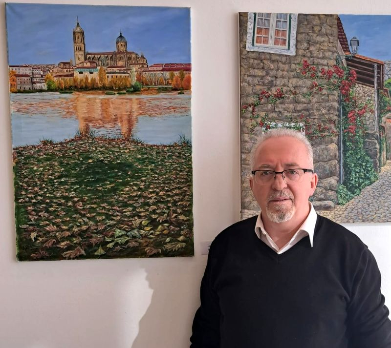 La pintura realista de Juan Carlos García Astudillo se expone en El Charro